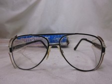 vintage CREWS SAFETY EYEWEAR Engineer Glasses Aviator eyeglasses 147mm Z87
