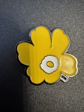 NEW CROCS Marimekko Yellow Metal & Enamel Flo...