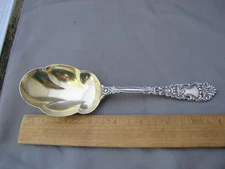 Dominick & Haff Sterling RENAISSANCE (1894) PRESERVE SPOON-7 3/4 Inch-No Mono