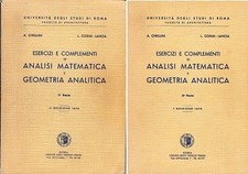 Esercizi e complementi di analisi matematica e geometria analitica. Iª-IIª parte