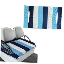 Universal Golf Cart Seat Cover, Comfortable Golf Cart Seat Towel Striped