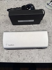USED BELKIN Thunderbolt 3 Express Dock HD Docking Station F4U095 