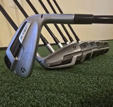 TaylorMade P790 Ti Iron Set 5-PW+AW MMT 65 R Graphite +1.00" Long Regular Flex 