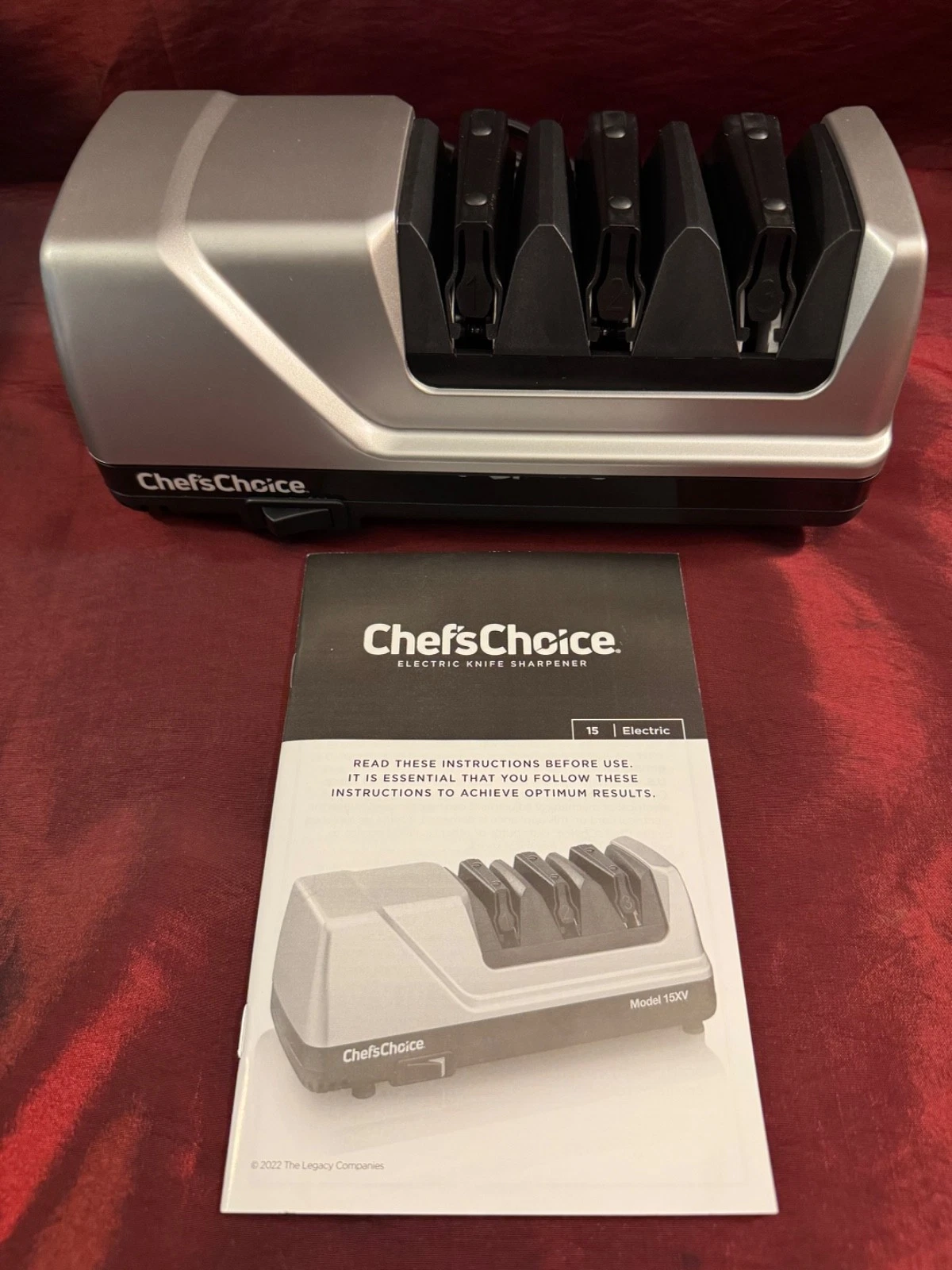 *Read* Chef Choice 15 Professional Electric Knife Sharpeners
Opens in a new window or tab