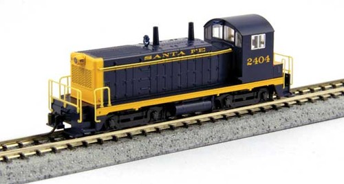 Kato 1764375 N Spur EMD NW2 Standard DC Santa Fe #2412 (Streifen, Blau, y | Condition: Neu