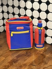 Vintage Fisher Price Lunch Box And Water Bottle