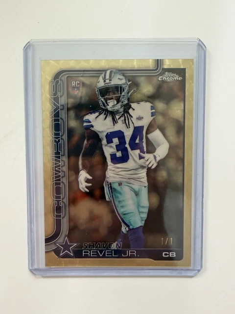 Shavon Revel Jr 2025 Topps Chrome Rookie Superfractor 1/1