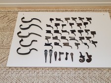 Lot Of Vintage Hammerless Shotgun Parts - Triggers Guards Top Snap Levers 