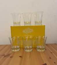 CRODINO 6 Bicchieri in vetro - NUOVO