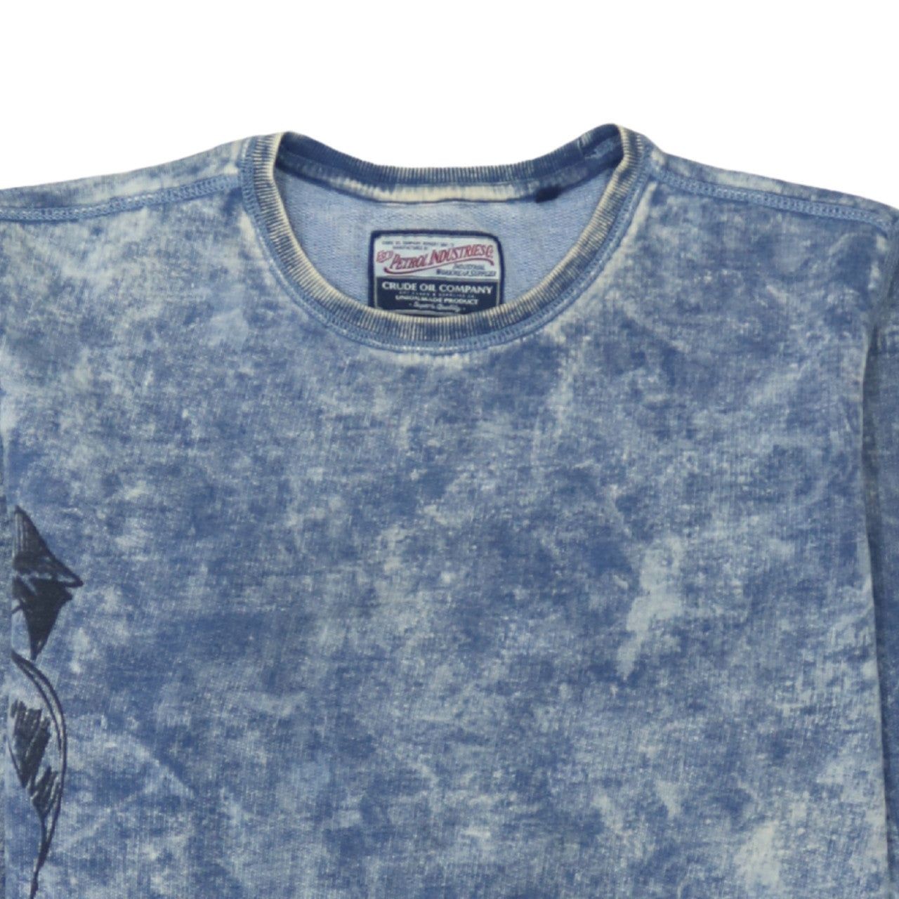Retro Blue Sweatshirt Mens L image 3