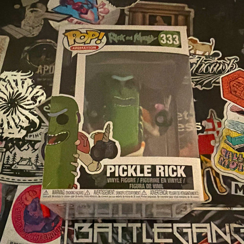 Funko Pop! Animation Pickle Rick Rick and Morty Vinyl Figurine #333