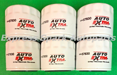 New Case of 6 Engine Oil Filters AUTO EXTRA 618-57830 For TOYOTA, SUBARU, PH9688
