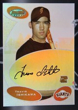 Travis Ishikawa - 2003 Bowman's Best #BB-TI RC Auto - San Francisco Giants
