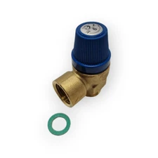 FERROLI 39809950 SAFETY VALVE 9 BAR Ø 1/2 MALE FOR BOILER