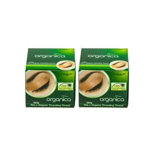 2 Spool X 300M Organica Organic Cotton Eyebrow Threading Thread Hair Remover - Picture 2 of 5