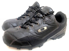 RARE MEN'S OAKLEY BATTALION SHOES Size 11 Black Leather Tactical Field Gear