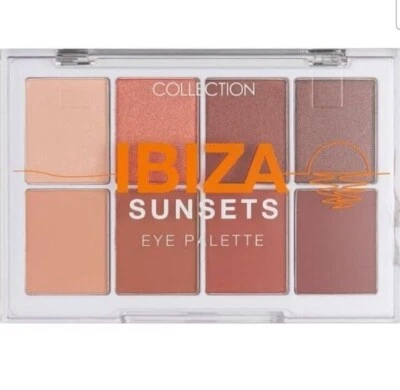 Collection Ibiza Sunsets | Eyeshadow Palette | 8 Stunning shades Matte & Metalic