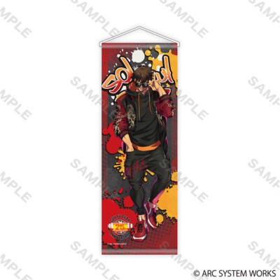 Guilty Gear Strive Street Fashion Sol Badguy Slim Tapestry Wall Scroll BeBlock
