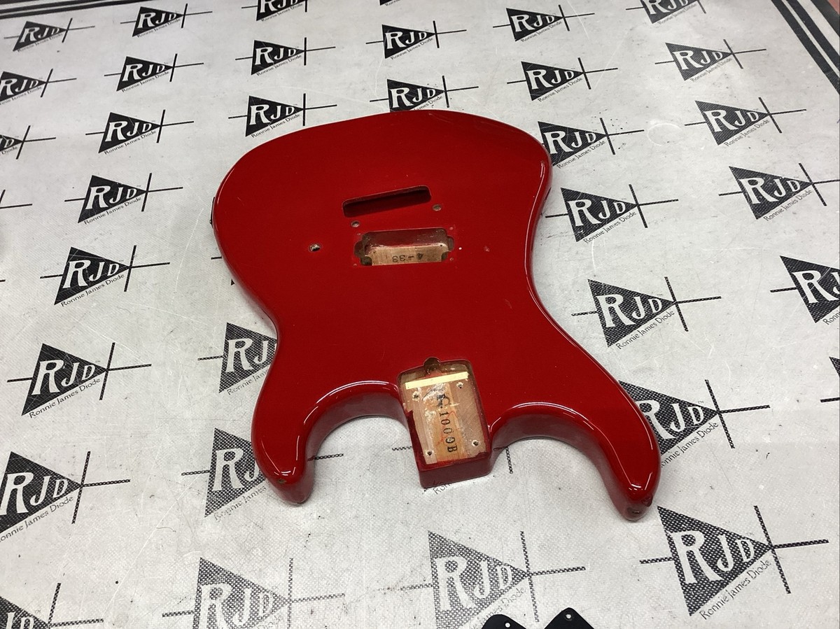Vintage 80's Kramer Japan JK1000 Electric Guitar Body Red | eBay