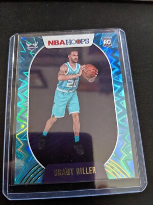 2020-21 Panini NBA Hoops Teal Explosion Mint Grant Riller Rookie RC Mint Hornets