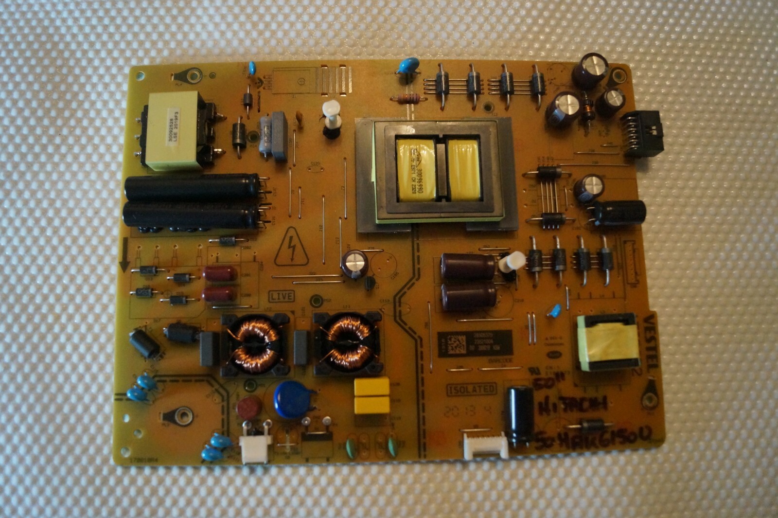 PSU POWER SUPPLY BOARD 17IPS72 23521004 FOR 50"" HITACHI 50HAK6150U LED TV