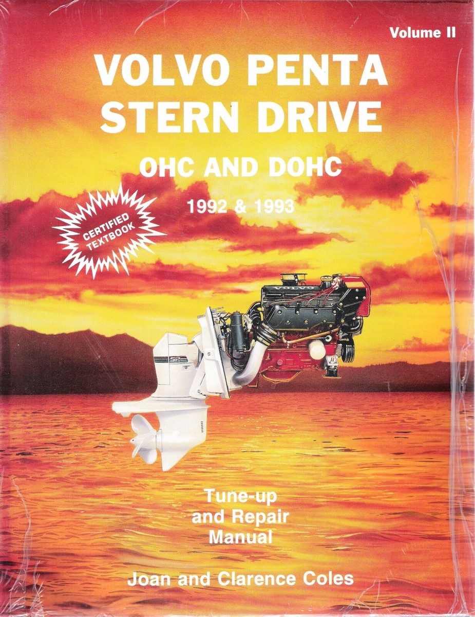 Coa◎vol.1〜8 1992-1993 Volvo Penta OHC & DOHC 4 Cyl Engine Stern Drive