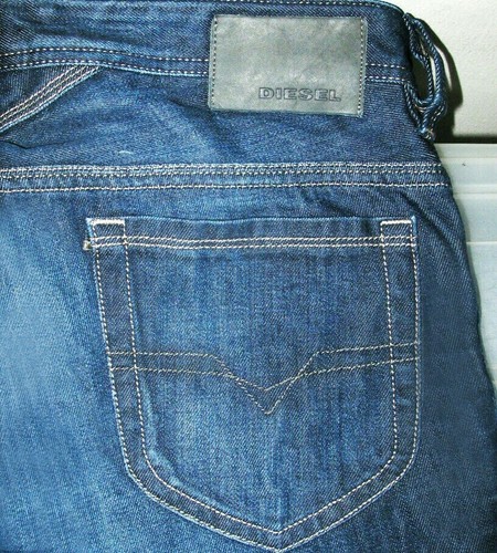 HOT AUTHENTIC Men's DIESEL @ THANAZ Art 73N Slim SKINNY DARK Denim Jeans 31  x 30 | eBay