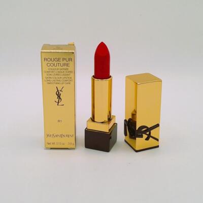 YSL Rouge Pur Couture #R1 LE ROUGE  0.13oz / 3.8g *NEW IN BOX*