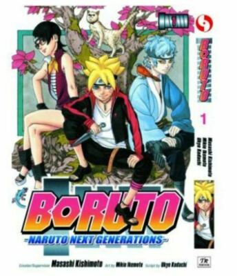 BORUTO NARUTO NEXT GENERATION MANGA VOLUME 1-8 ENGLISH VERSION COMIC 