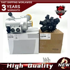 Water Pump W/Thermostat Kit 11517586925 For BMW 128i 325i 328i 528i 530i X3 OEM