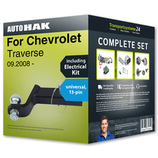 Towbar fixed for CHEVROLET Traverse 08- + 13pin universal electrical-kit NEW FP