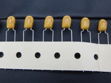 KEMET TANTALUM CAPACITOR 15uF 35V RADIAL - LOT OF 10 CAPS - USA FAST SHIPPING