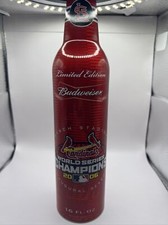 2006 STL Cardinals World Series Champion Budweiser Limited Edition Beer Bottle