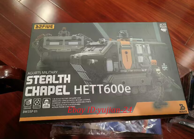 Acid Rain World BW3SP 01 Stealth Chapel HETT 600e Action Figure 1