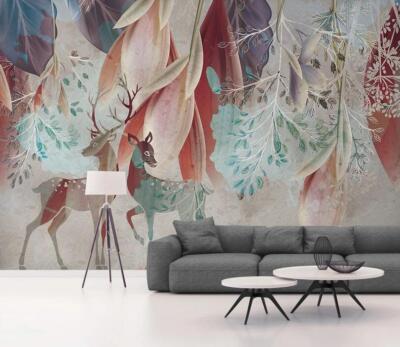 3D Buntes Kitz ZHUC22712 Tapete Wandbild Fototapete Abnehmbarer Ann