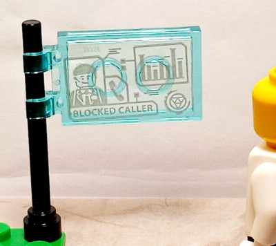 LEGO Video COMPUTER SCREEN Video Phone BLOCKED CALLER Notification ...