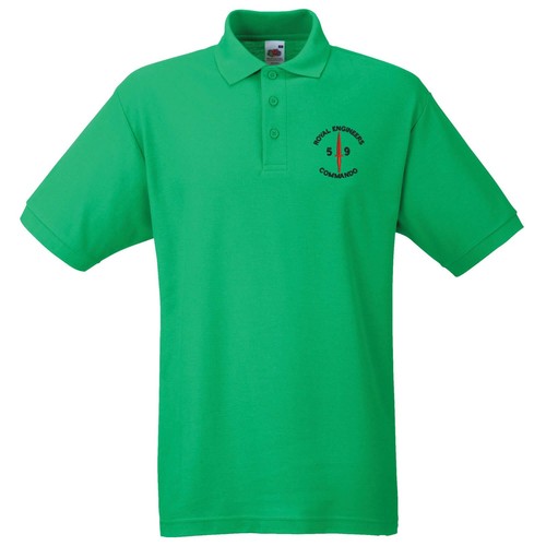 OFFICIAL 59 Commando Royal Engineers Embroidered Polo Shirt - 第 5/11 張圖片
