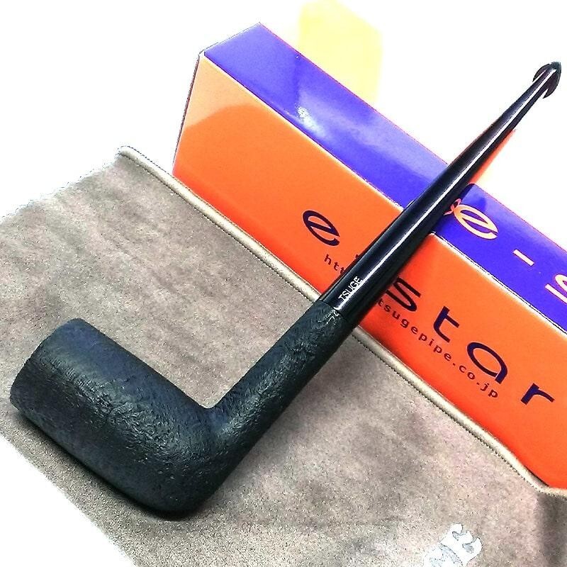 TSUGE Japanese Tabacco Pipe KOIKI BLACK #50982 - DE