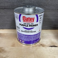 Oatey 30758 Purple Primer For CPVC, PVC 32oz New