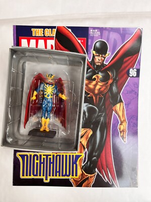 THE CLASSIC MARVEL FIGURE COLLECTION ISSUE 96 NIGHTHAWK EAGLEMOSS FIGUR & MAG
