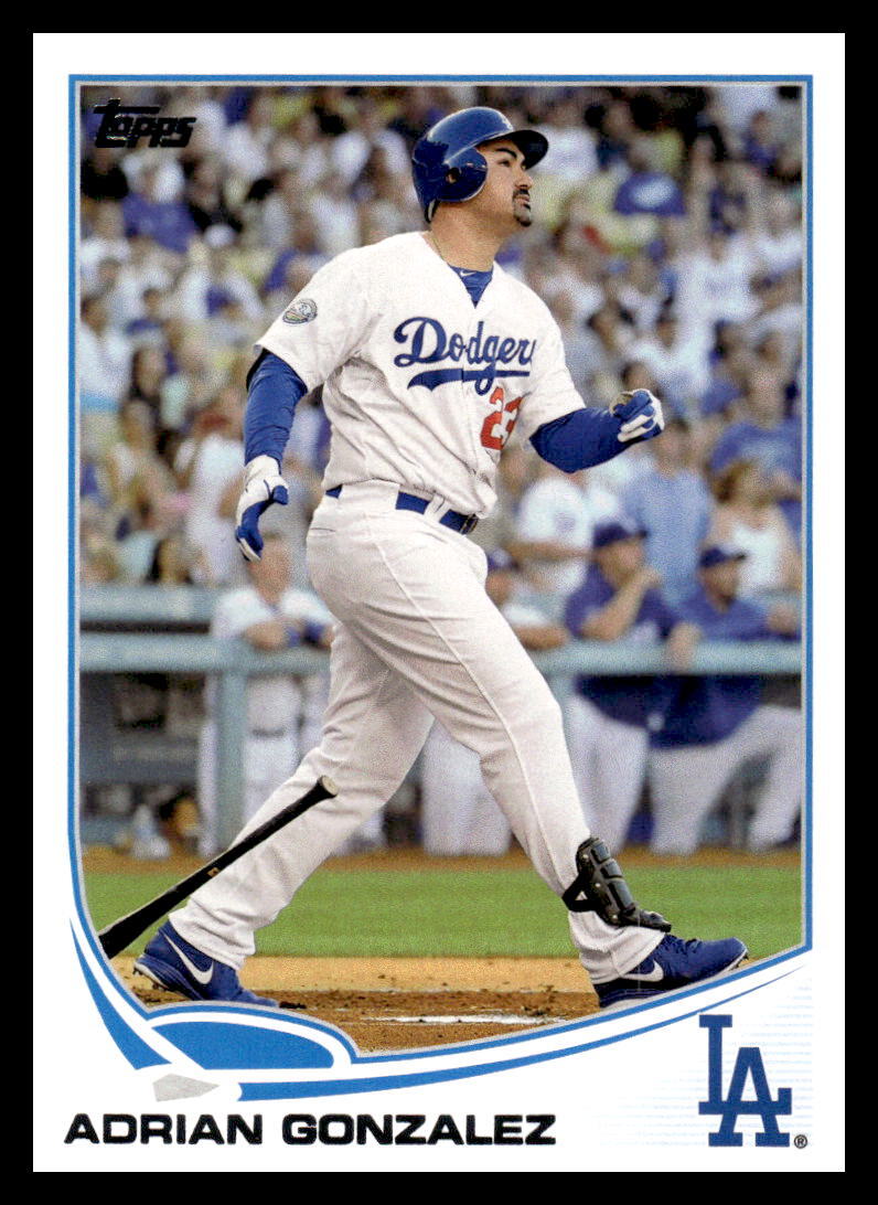 2013 Topps  Adrian Gonzalez #228 Los Angeles Dodgers