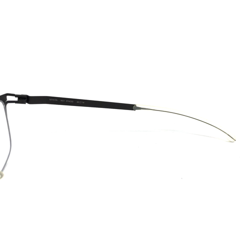 Mykita Eyeglasses Frames NO1 STACEE 149 Gunmetal Gray Cat Eye Full Rim 49-14-140 - Picture 6 of 10