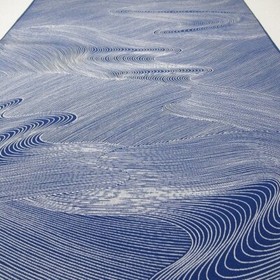 Kimono Fabric Silk 56" 142cm Vintage Japanese Handicraft Handmade 500