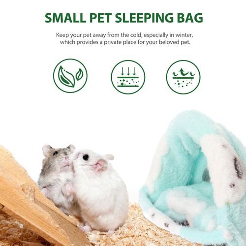 Sleeping Bag Mat Hamster Habitat Accessories points de vente Winter Warming Nest
