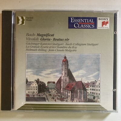 Bach: Magnificat / Vivaldi: Gloria; Beatus Vir; Sony Classical CD Sacred Music