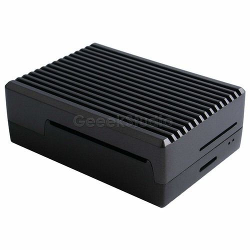 Metal Case Enclosure Box for Raspberry Pi 4 Model B with Heat Sink Heatsinks - Picture 14 of 16