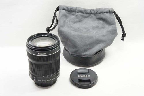 Canon EF-S 18-135mm F3.5-5.6 IS STM AF Lens for EOS EF-S w/ Pouch #250405ac