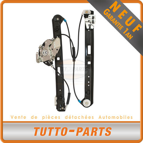 Mécanisme lève-vitre E46 avant gauche compatible avec BMW 51330018129 et 67628362