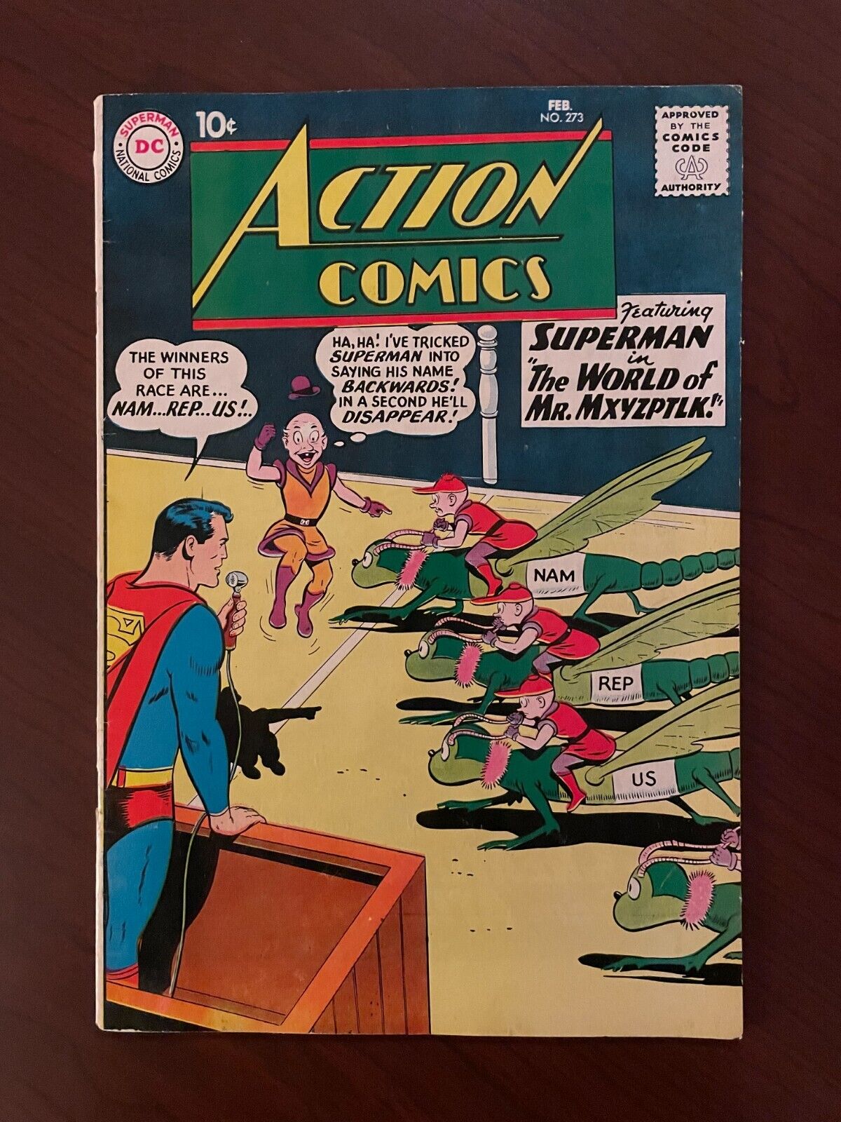 Action Comics #273 (DC Comics 1961) Silver Age Superman Mr. Mxyzptlk 7.0 F/VF