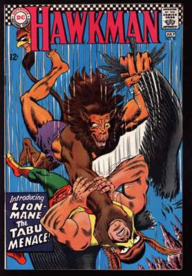 HAWKMAN #20 7.5 // 1ST APPEARANCE OF LION-MANE DC COMICS 1967 | eBay